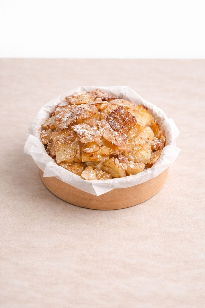 Appel-amandelcake Individueel