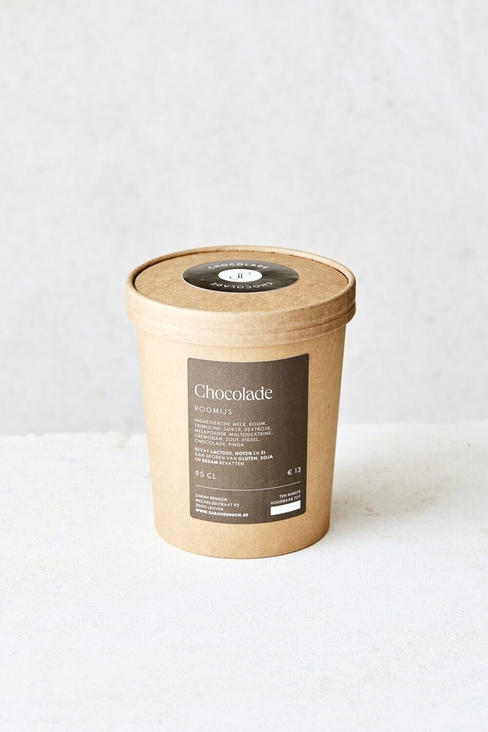 Chocolade ijs 1 liter