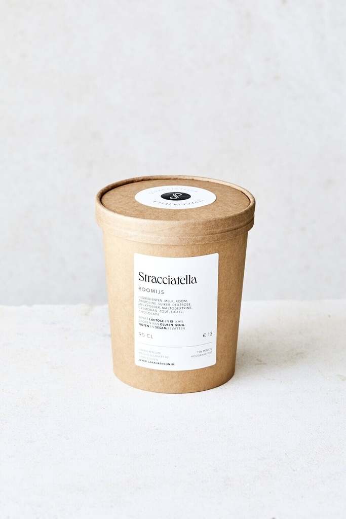 Stracciatella ijs