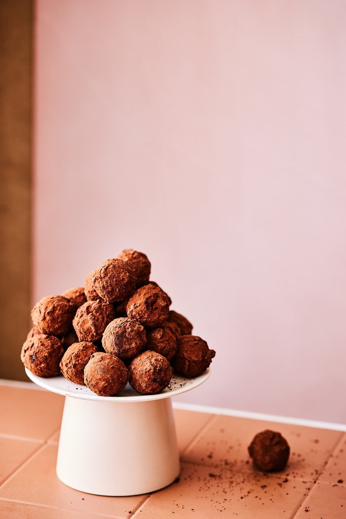 Koffie truffels