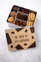 Koekjesdoss 'IK HEB U ZO GRAAG'