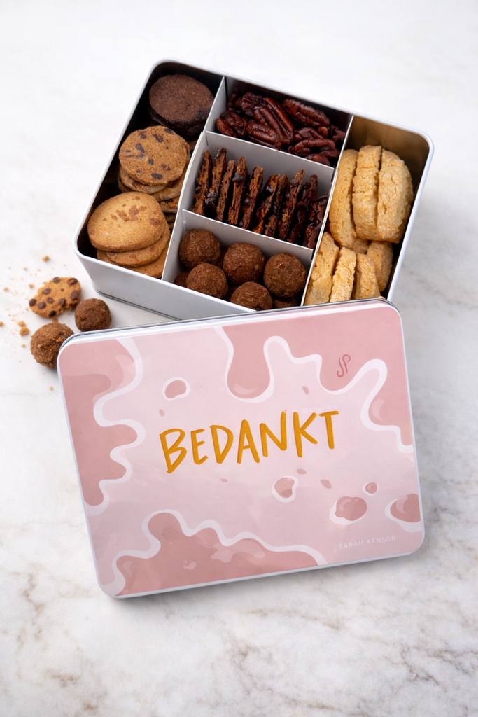 Koekjesdoos 'BEDANKT'
