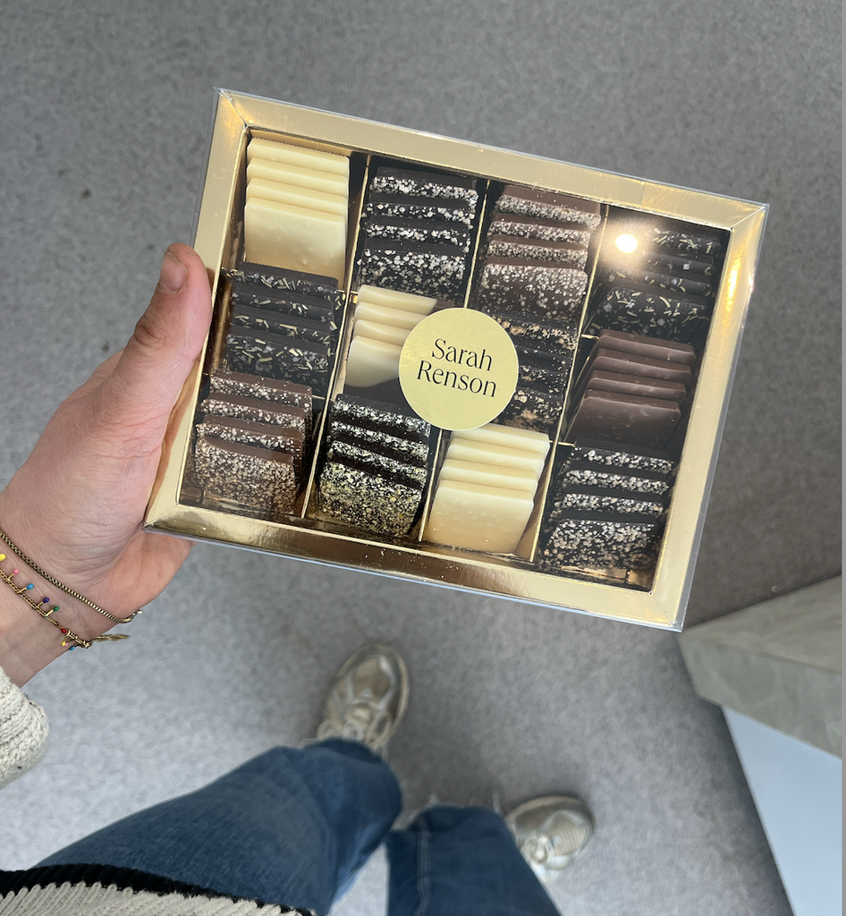 Chocolade vierkantjes 