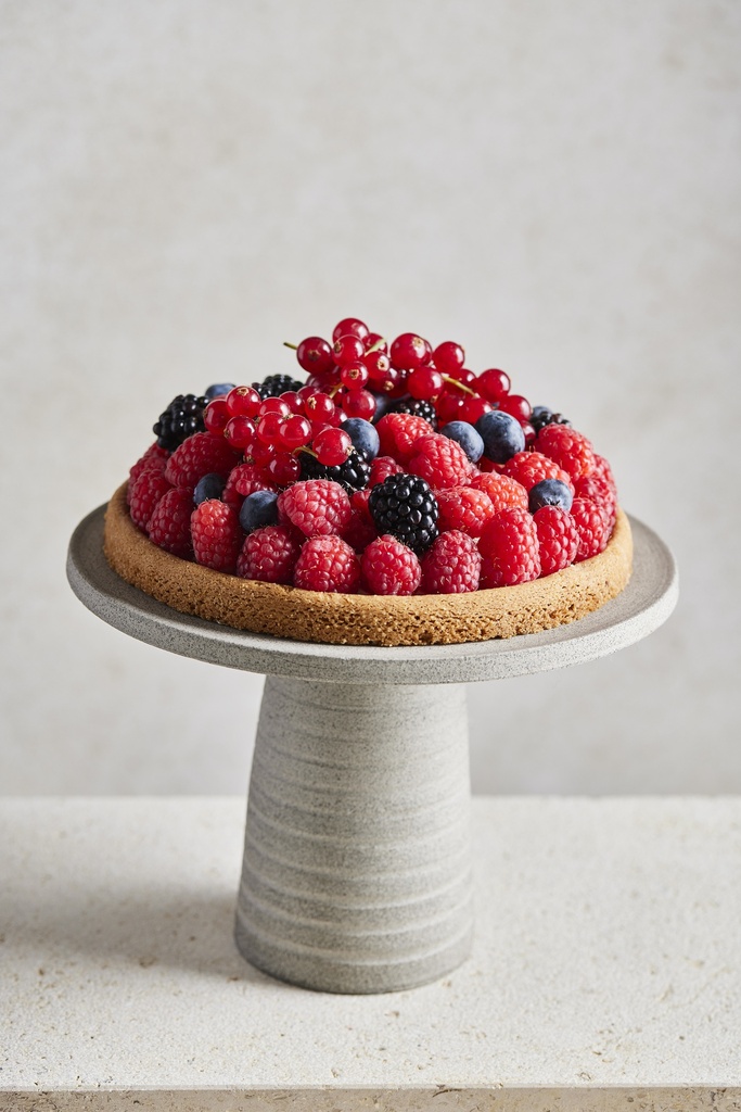 Fruittaart seizoensfruit