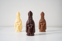 Chocolade sint - 15 cm