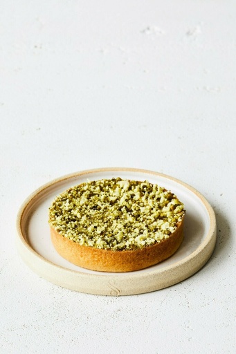 Yuzu witte chocolade en pistache