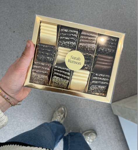 Chocolade vierkantjes 