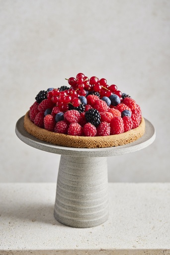Fruittaart seizoensfruit